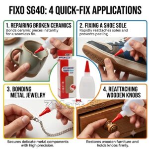 FIXO INSTANT ADHESIVE SUPER GLUE IMPORTED 45G