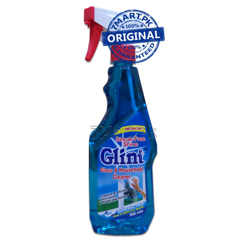 GLINT STREAKFREE SHINE GLASS & HOUSEHOLD CLEANER 500ML 7mart