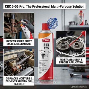 CRC 5-56 Pro Multi Purpose Lubricant, Content 500 ml 7Mart