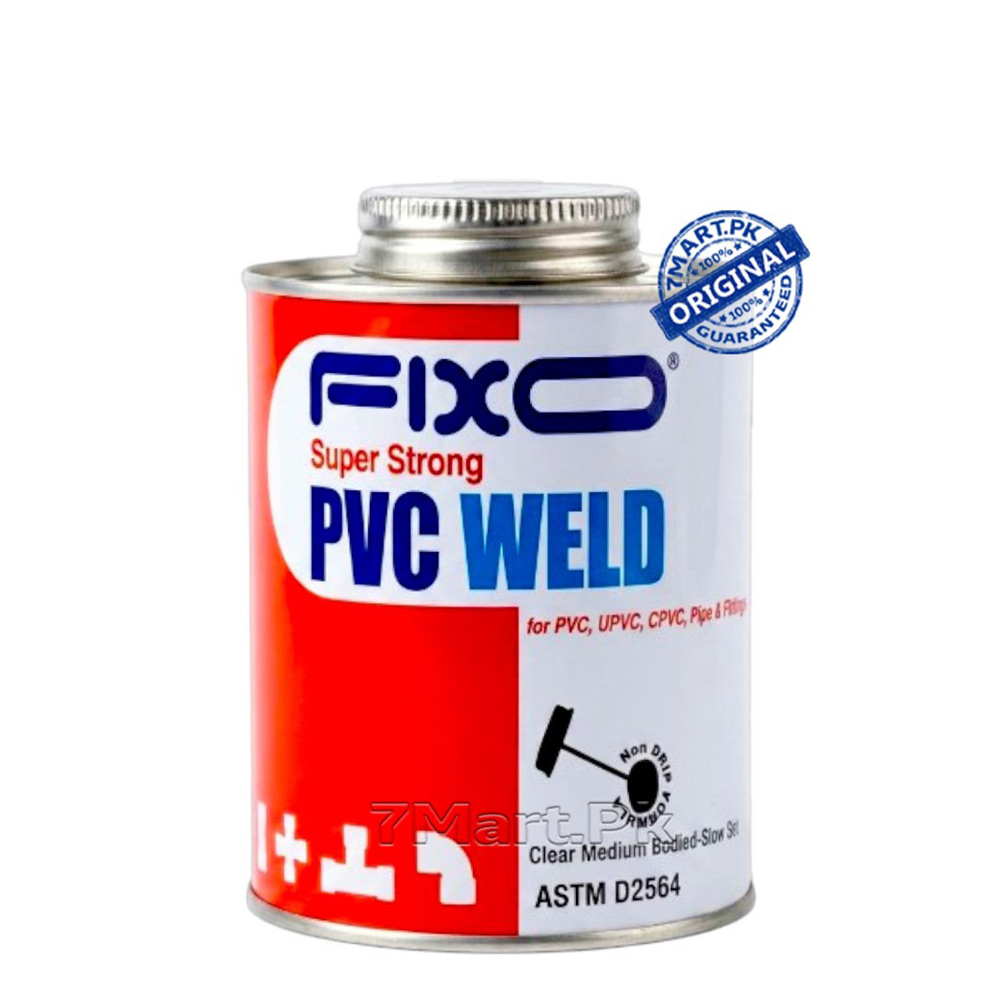 FIXO-SUPER-PVC-WELD-240ML Fixo Super Strong PVC Weld, Content 240 ml, Made in Pakistan