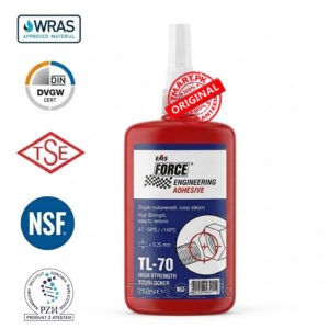 EMS FORCE TL-70 Threadlocker 250ml | High Strength