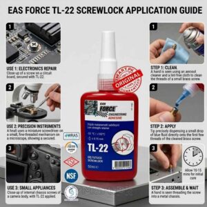 EMS FORCE TL-22 Threadlocker (Low Strength) 50 ml