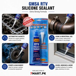 GMSA Clear High Temperature RTV Silicone Gasket Maker Tube 50ML