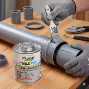 Allopar-pvc-cement-gray