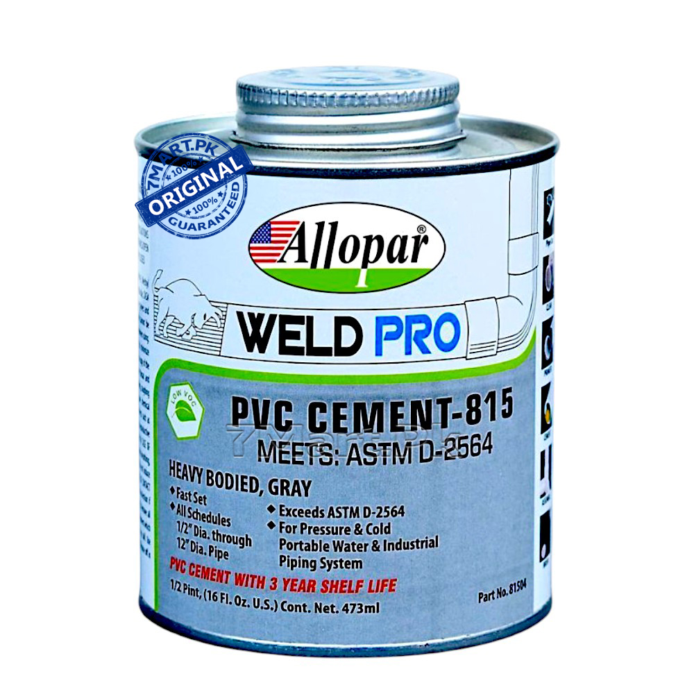 Allopar-pvc-cement-gray