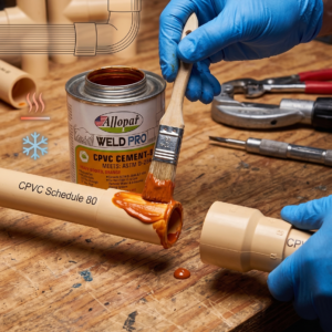 Allopar-weld-pro-orange-gallery-image Allopar Weld Pro CPVC Cement-814 (Heavy Bodied, Orange)