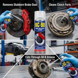 BC-90 Brake Cleaner Spray | Professional Cleaner | 7mart.pk