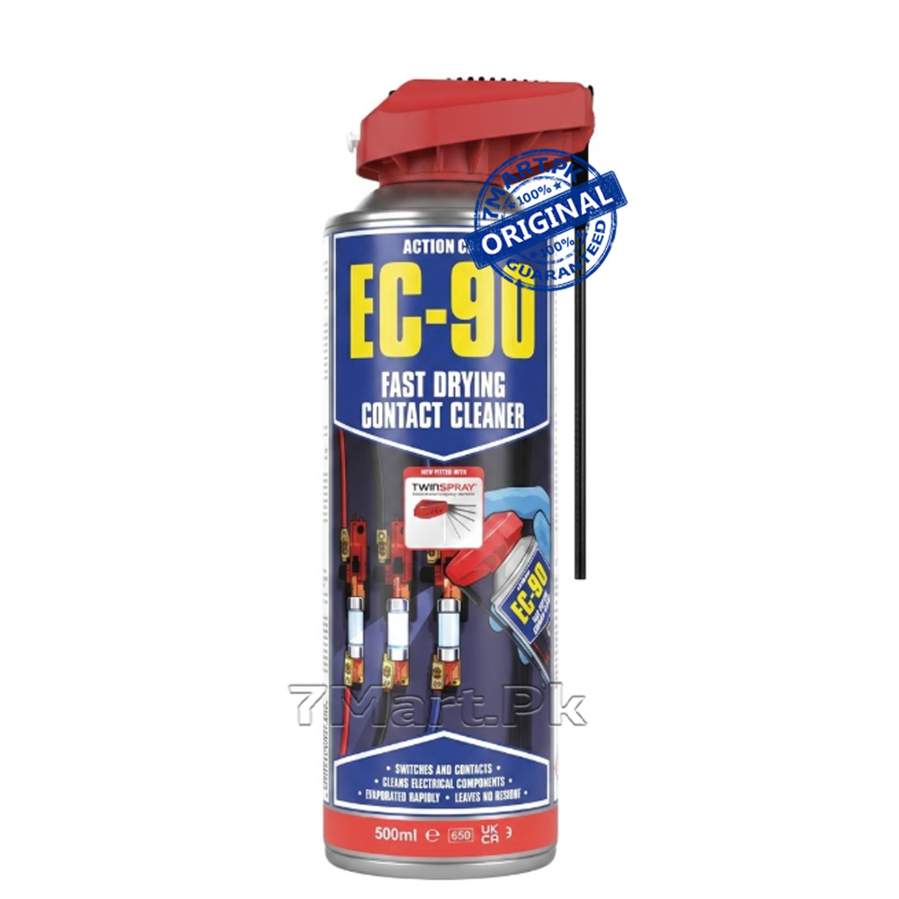 EC-90 Electrical Contact Cleaner Spray | Fast Dry | 7mart.pk