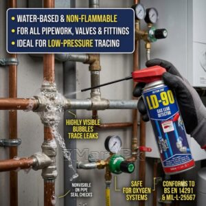 LD-90 Gas Leak Detector Spray | Professional Fluid | 7mart.pk