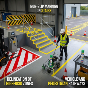 LM-90 Green, Line Marking Paint Spray | 7mart.pk
